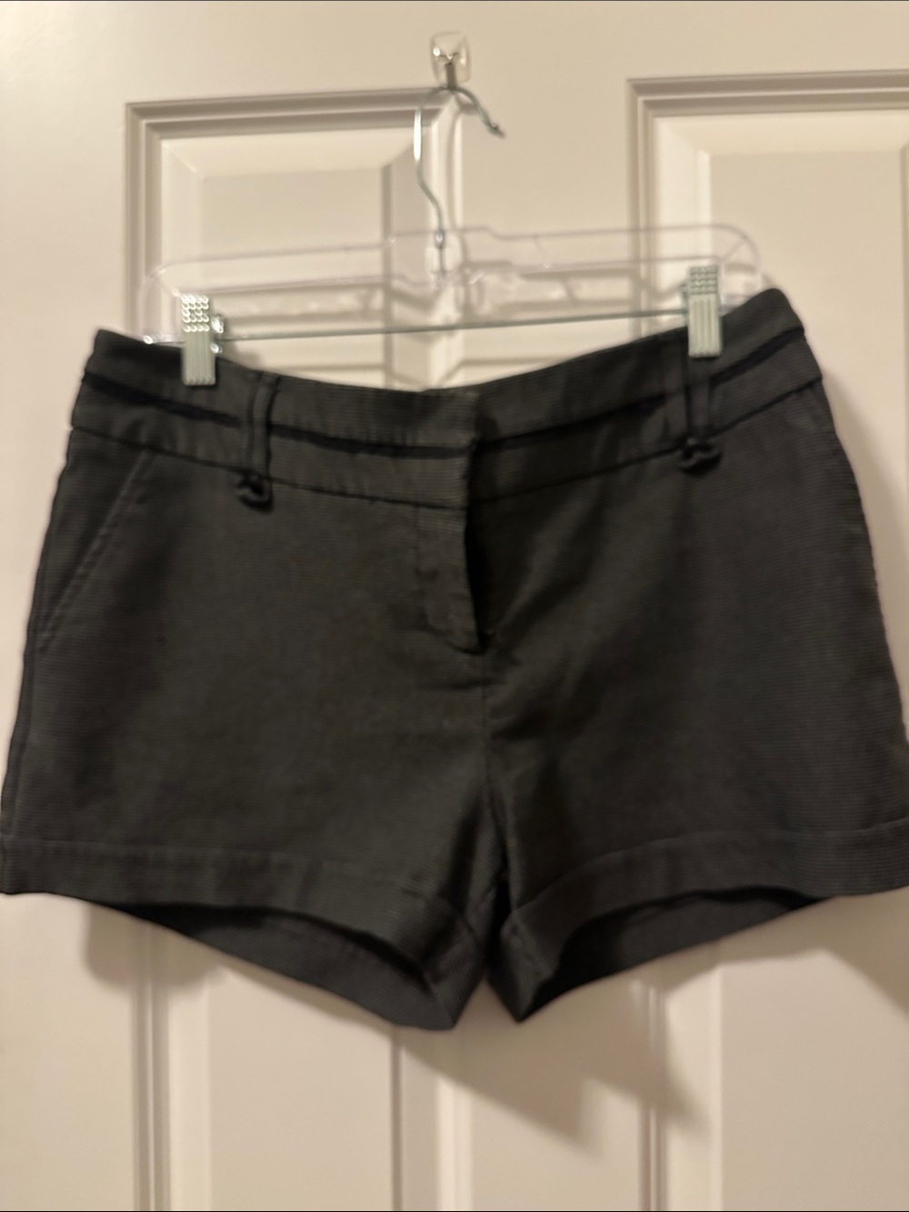 Maurices Women's High Waist Shorts - Charcoal Black
